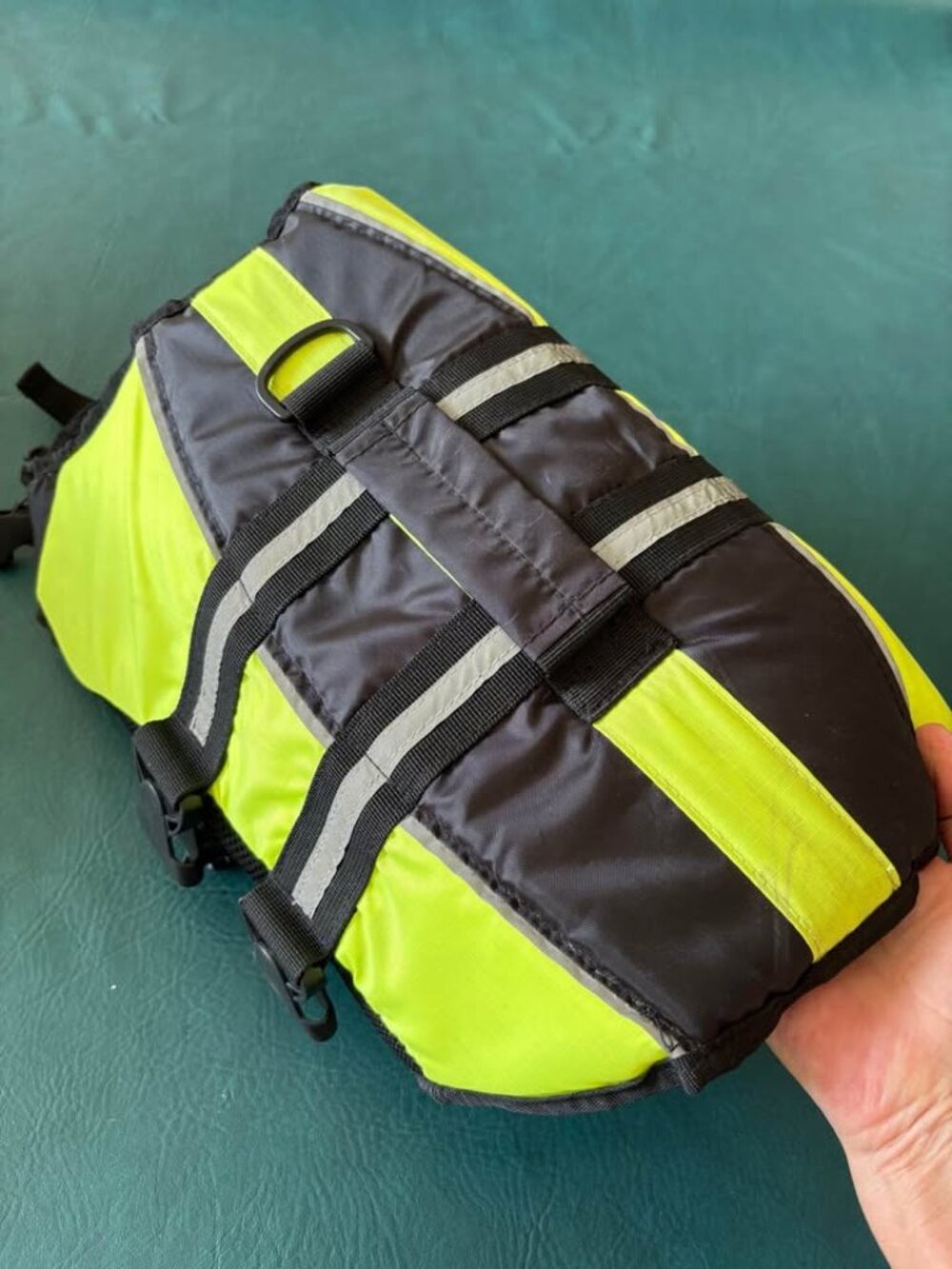 Petco Dog Life Vest jacket preserver M - Yellow & Black life jacket boating swim